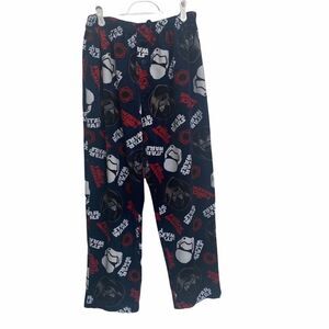 Star Wars Blue‎ Pajama/Lounge Pants Sz M